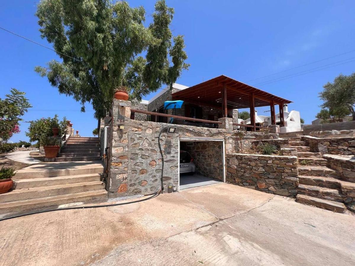 Πέτρινο Εξοχικό Σπίτι Στη Σύρο Agros  المظهر الخارجي الصورة